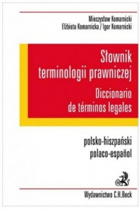 Słownik terminologii prawniczej. - okładka podręcznika
