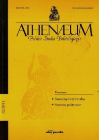 Athenaeum 32/2011 - okładka książki