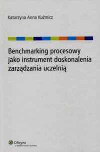 Benchmarking procesowy jako instrument - okładka książki