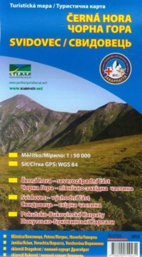 Czarnohora Świdowiec mapa turystyczna - okładka książki