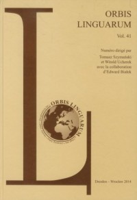 Orbis Linguarum vol. 41 - okładka książki