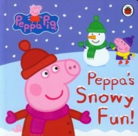 Peppa Pig. Peppas Snowy Fun - okładka książki