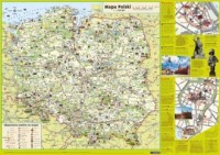 Polska dla dzieci. Mapa podręczna - okładka książki