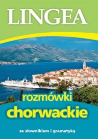 Rozmówki chorwackie ze słownikiem - okładka podręcznika