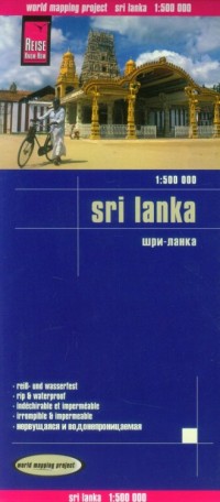Sri Lanka. Mapa (skala 1:500 000) - okładka książki