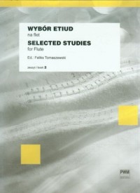 Wybór etiud na flet. Zeszyt 2 - okładka książki