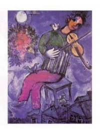 Le violiniste bleu RC 0120L13167 - zdjęcie reprodukcji, plakatu