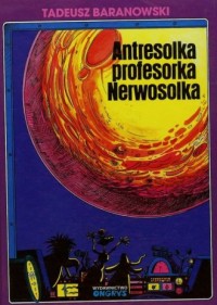 Antresolka profesorka Nerwosolka - okładka książki