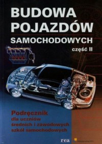 Budowa pojazdów samochodowych. - okładka podręcznika