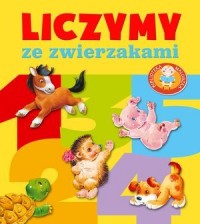 Liczymy ze zwierzakami - okładka książki