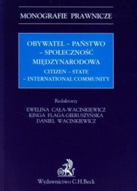 Obywatel - państwo - społeczność - okładka książki