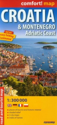 Croatia, Montenegro. Adriatic Coast - okładka książki