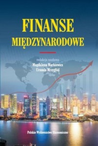 Finanse międzynarodowe. Wybrane - okładka książki