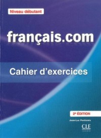 Francais com Niveau debutant. Ćwiczenia - okładka podręcznika