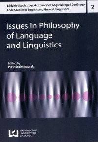 Issues in Philosophy of Language - okładka książki