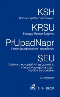 Kodeks spółek handlowych. Krajowy - okładka książki