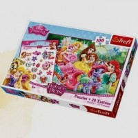 Księżniczki i ich przyjaciele (puzzle - zdjęcie zabawki, gry