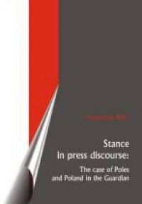 Stance in press discourse: The - okładka książki