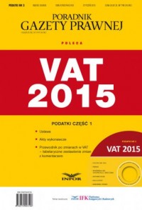 Vat 2015 (+ CD) - okładka książki