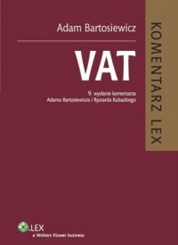 VAT. Komentarz - okładka książki