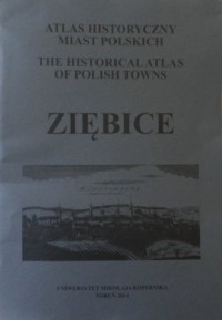 Atlas historyczny. Ziębice - okładka książki