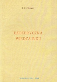Ezoteryczna wiedza Indii - okładka książki