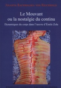 Le Mouvant ou la nostalgie du continu - okładka książki