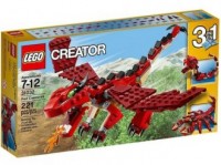 LEGO Creator. Czerwone kreatury - zdjęcie zabawki, gry