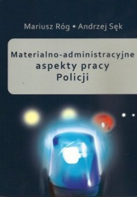 Materialno-administracyjne aspekty - okładka książki