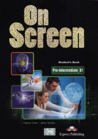 On Screen. Pre-Intermediate B1 - okładka podręcznika