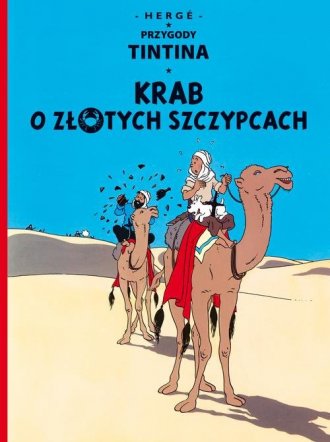 Przygody Tintina. Krab o złotych - okładka książki