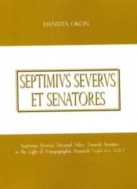 Septimivs Severvs et Senatores - okładka książki