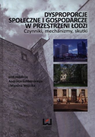 Dysproporcje społeczne i gospodarcze - okładka książki