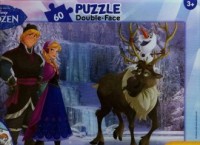 Frozen (puzzle dwustronne 60-elem.) - zdjęcie zabawki, gry