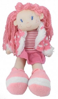 Lalka Laura (35 cm różowa) - zdjęcie zabawki, gry