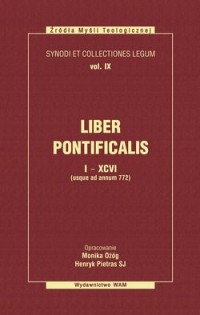 Liber Pontificalis I - XCVI - okładka książki