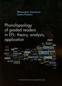 Phonolapsology of graded readers - okładka książki