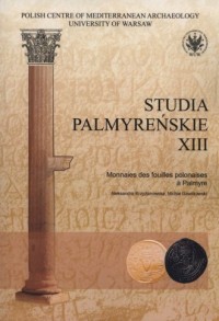 Studia Palmyreńskie XIII. Monnaies - okładka książki