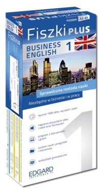 Angielski. Fiszki Plus. Business - okładka podręcznika
