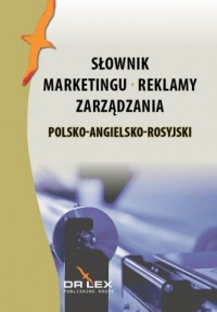 Polsko-angielsko-rosyjski słownik - okładka książki