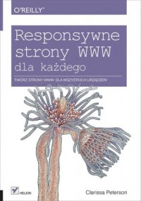 Responsywne strony WWW dla każdego - okładka książki