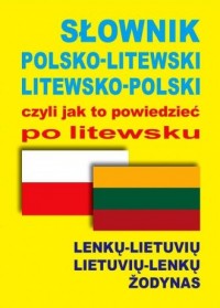 Słownik polsko-litewski, litewsko-polski - okładka podręcznika