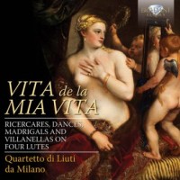 Vita De La Mia Vita. Ricercares, - okładka płyty