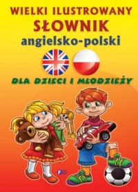 Wielki ilustrowany słownik angielsko-polski - okładka podręcznika