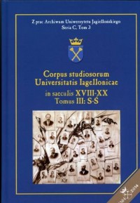 Corpus studiosorum Universitatis - okładka książki