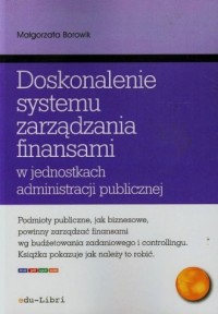 Doskonalenie systemu zarządzania - okładka książki