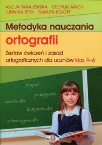 Metodyka nauczania ortografii. - okładka książki