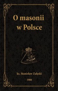 O masonii w Polsce - okładka książki