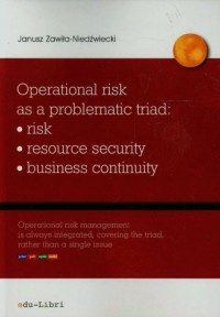 Operational risk as a problematic - okładka książki