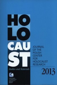 Holocaust. Studies and materials - okładka książki
